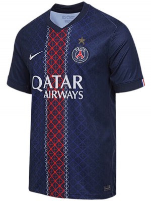 Paris saint-germain maillot domicile des champions d'Europe uniforme de football pour adultes première tenue de sport pour hommes haut 2025-2026